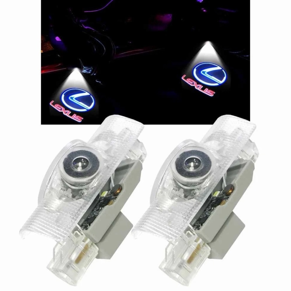 NEW Lexus 3D Shadow Door Lights with Logo Projection